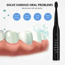 Rechargeable Sonic Electric Toothbrush Brush - Shopeez