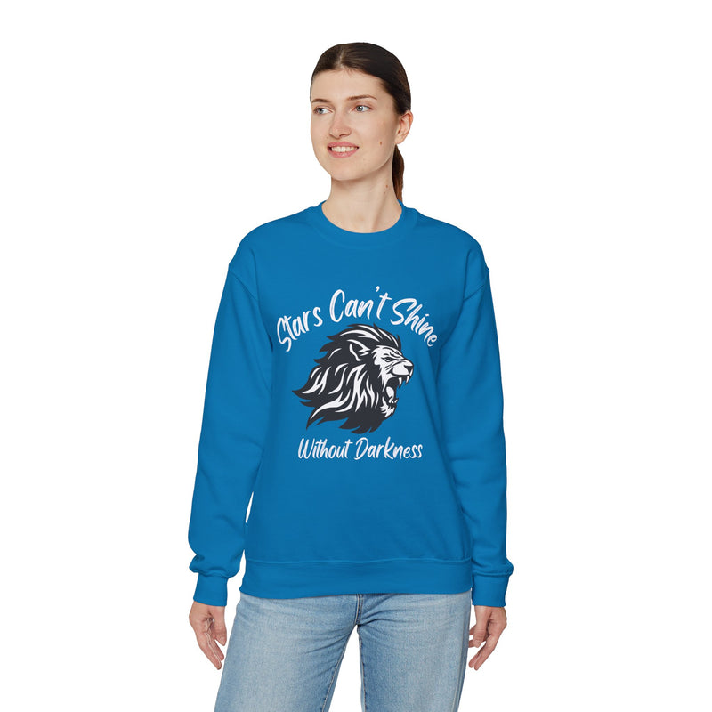 Stars Can't Shine Without Darkness  Unisex Heavy Blend™ Crewneck Sweatshirt