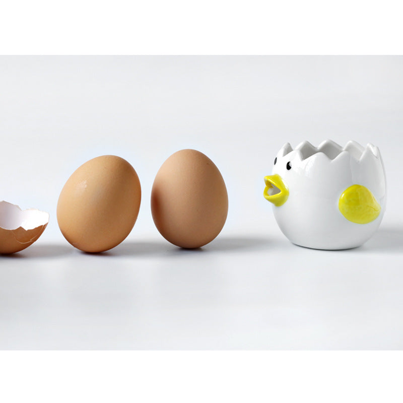 Cute Chicken Egg White Separator