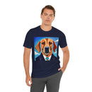 Blue Dog Unisex Jersey Short Sleeve Tee
