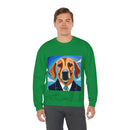 Blue Dog Unisex Heavy Blend™ Crewneck Sweatshirt