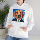 Blue Dog Unisex Heavy Blend™ Hooded Sweatshirt