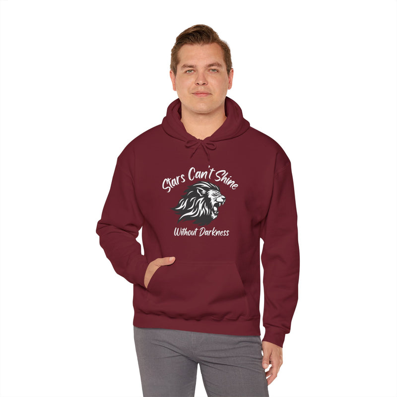 Stars Can't Shine Without Darkness Unisex Heavy Blend™ Hooded Sweatshirt