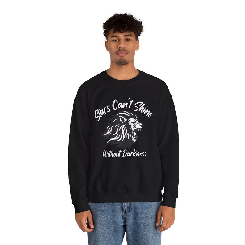 Stars Can't Shine Without Darkness  Unisex Heavy Blend™ Crewneck Sweatshirt
