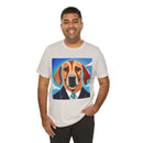 Blue Dog Unisex Jersey Short Sleeve Tee