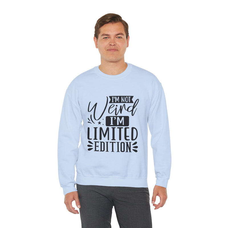 I'm Not Weird I'm Limited Edition Unisex Heavy Blend™ Crewneck Sweatshirt