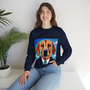 Blue Dog Unisex Heavy Blend™ Crewneck Sweatshirt