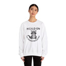 Hold On I'm Overstimulated Unisex Heavy Blend™ Crewneck Sweatshirt