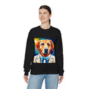 White Dog Unisex Heavy Blend™ Crewneck Sweatshirt