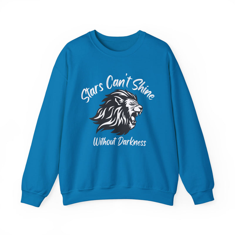 Stars Can't Shine Without Darkness  Unisex Heavy Blend™ Crewneck Sweatshirt
