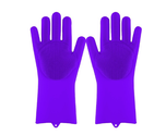 Silicone Cleaning Brush Scrubbing Gloves - Shopeez