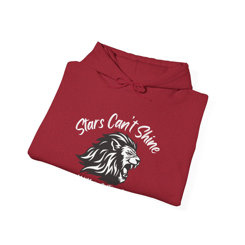 Stars Can't Shine Without Darkness Unisex Heavy Blend™ Hooded Sweatshirt