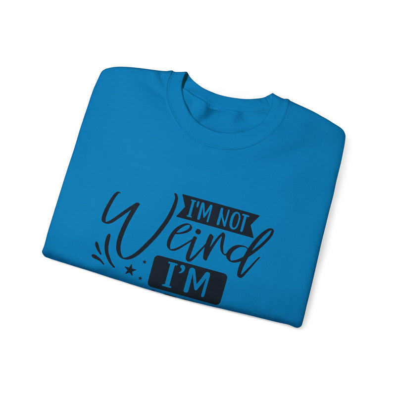 I'm Not Weird I'm Limited Edition Unisex Heavy Blend™ Crewneck Sweatshirt