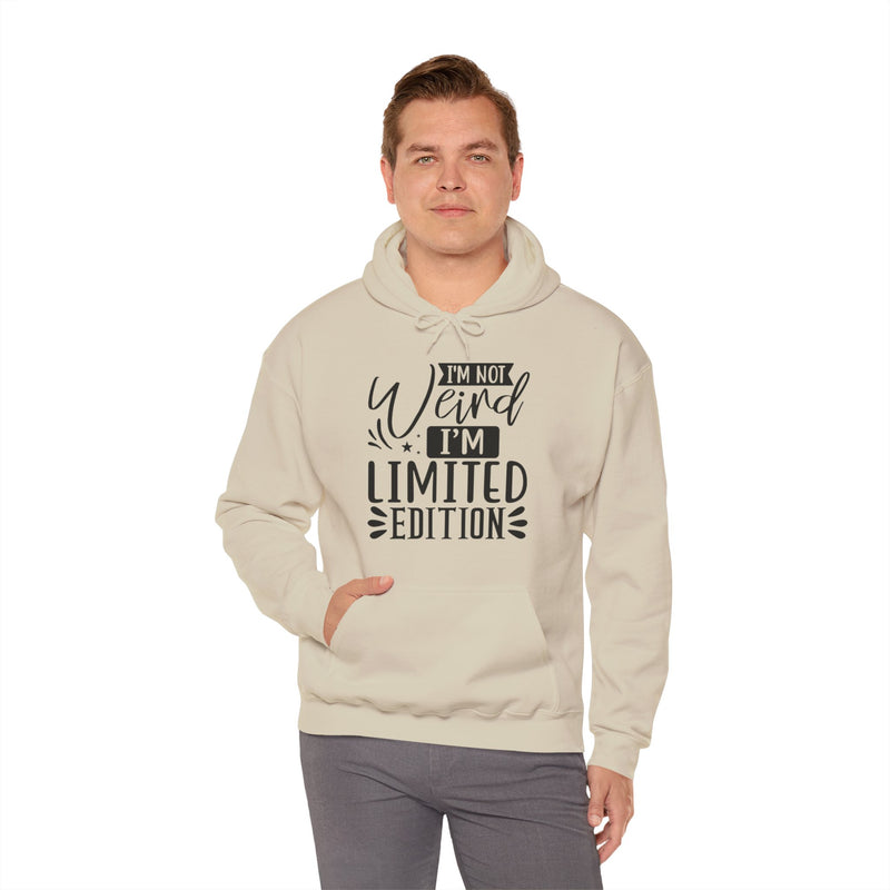 I'm Not Weird I'm Limited Edition Unisex Heavy Blend™ Hooded Sweatshirt