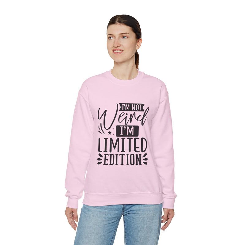 I'm Not Weird I'm Limited Edition Unisex Heavy Blend™ Crewneck Sweatshirt