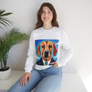 Blue Dog Unisex Heavy Blend™ Crewneck Sweatshirt