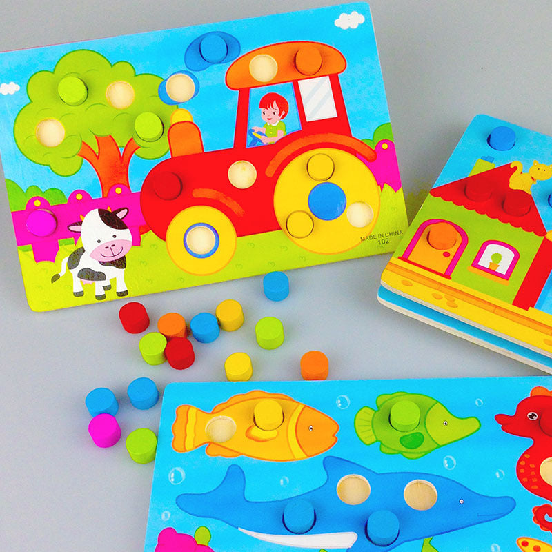 Baby Color Matching Cognitive Blocks