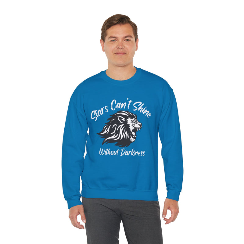 Stars Can't Shine Without Darkness  Unisex Heavy Blend™ Crewneck Sweatshirt