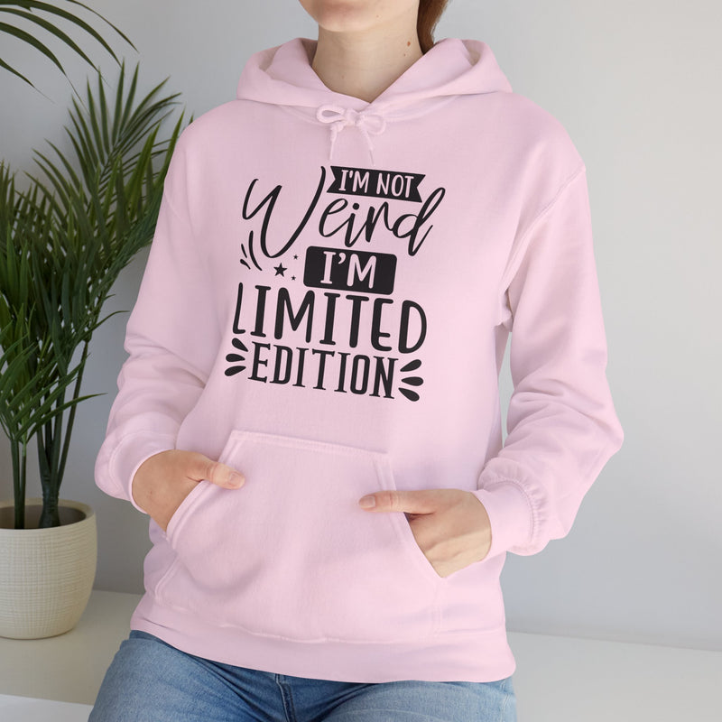 I'm Not Weird I'm Limited Edition Unisex Heavy Blend™ Hooded Sweatshirt