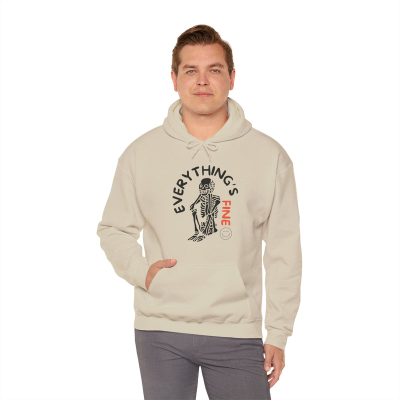 Everything's Fine Unisex Heavy Blend™ Hooded Sweatshirt