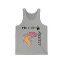 Full Of Anxiety Unisex Jersey Tank