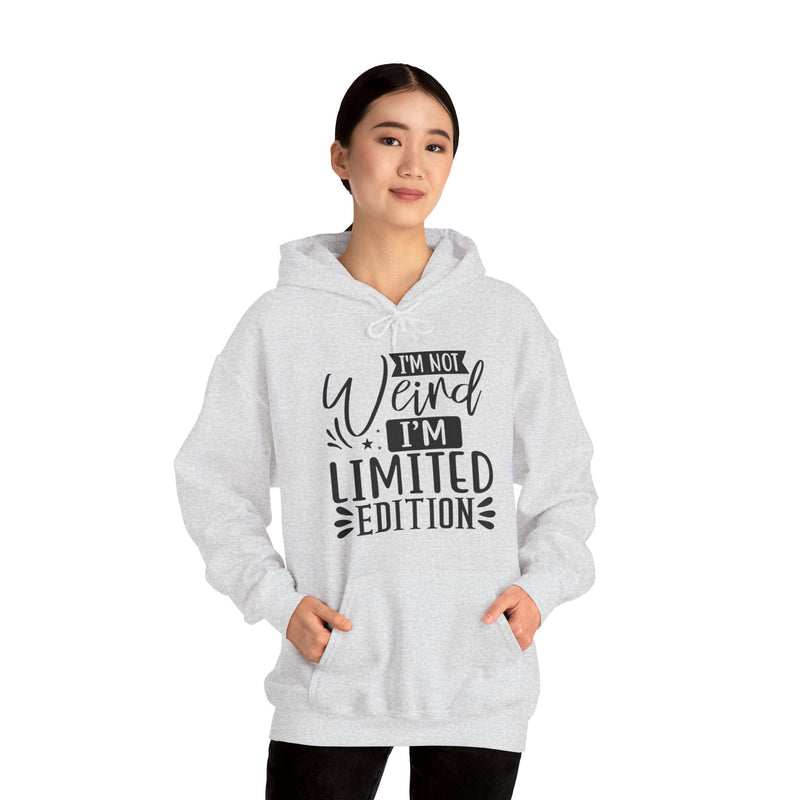 I'm Not Weird I'm Limited Edition Unisex Heavy Blend™ Hooded Sweatshirt