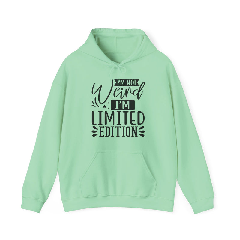 I'm Not Weird I'm Limited Edition Unisex Heavy Blend™ Hooded Sweatshirt