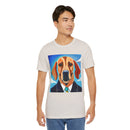 Blue Dog Unisex Jersey Short Sleeve Tee