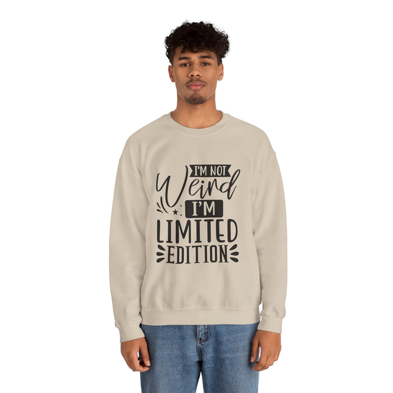I'm Not Weird I'm Limited Edition Unisex Heavy Blend™ Crewneck Sweatshirt