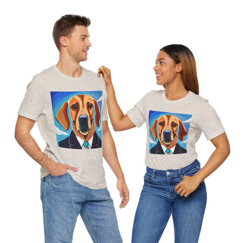 Blue Dog Unisex Jersey Short Sleeve Tee