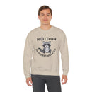 Hold On I'm Overstimulated Unisex Heavy Blend™ Crewneck Sweatshirt