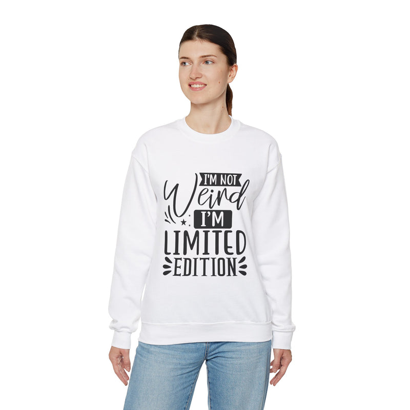 I'm Not Weird I'm Limited Edition Unisex Heavy Blend™ Crewneck Sweatshirt