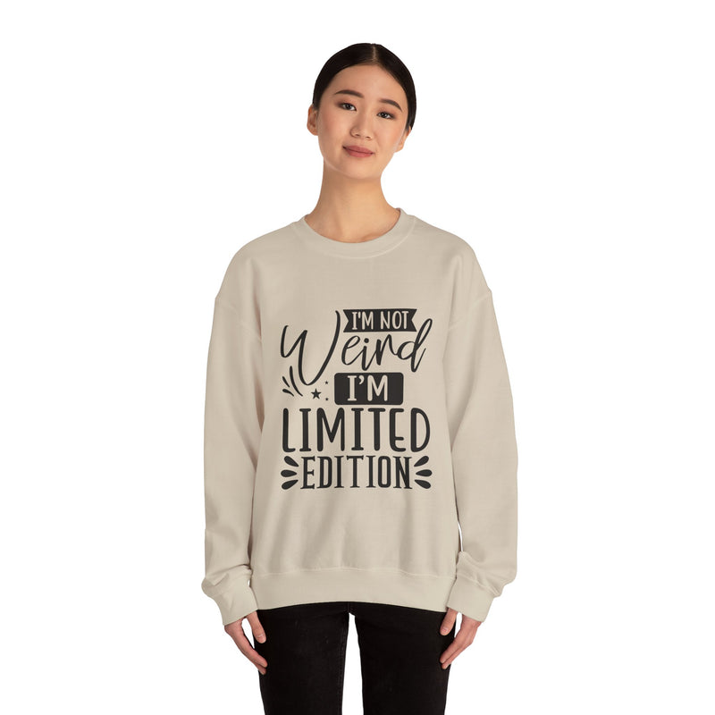 I'm Not Weird I'm Limited Edition Unisex Heavy Blend™ Crewneck Sweatshirt