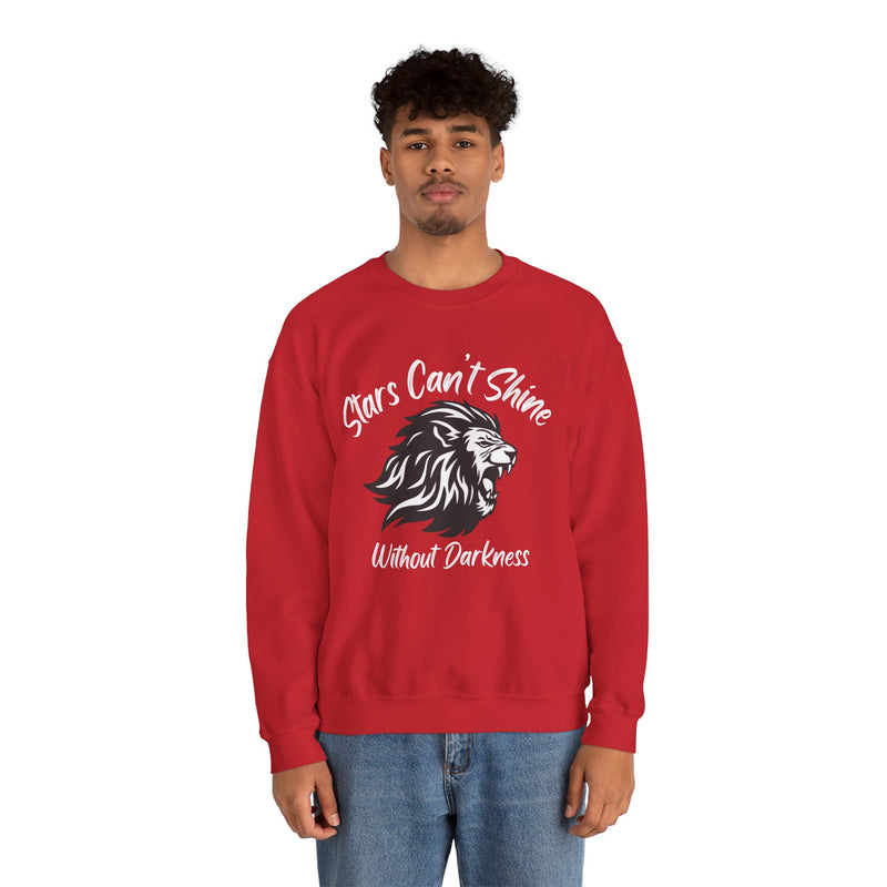 Stars Can't Shine Without Darkness  Unisex Heavy Blend™ Crewneck Sweatshirt