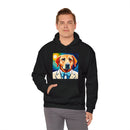 White Dog Unisex Heavy Blend™ Hooded Sweatshirt