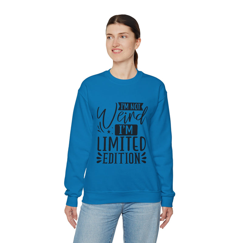 I'm Not Weird I'm Limited Edition Unisex Heavy Blend™ Crewneck Sweatshirt