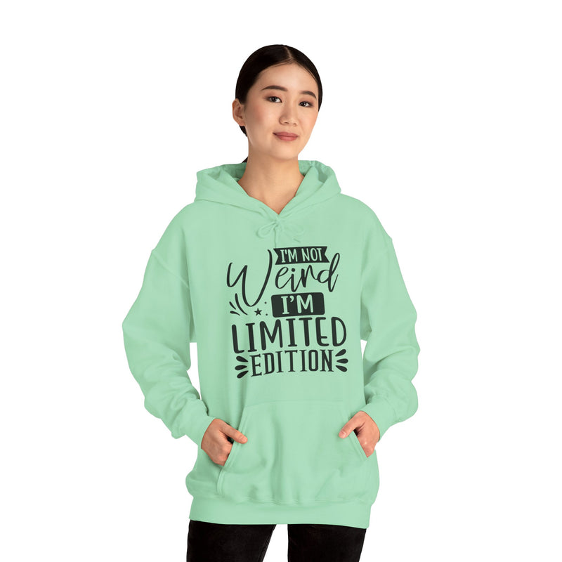 I'm Not Weird I'm Limited Edition Unisex Heavy Blend™ Hooded Sweatshirt