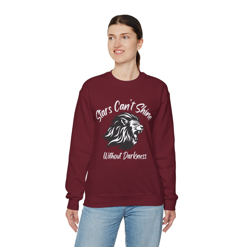 Stars Can't Shine Without Darkness  Unisex Heavy Blend™ Crewneck Sweatshirt