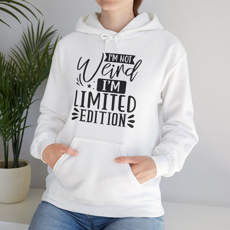 I'm Not Weird I'm Limited Edition Unisex Heavy Blend™ Hooded Sweatshirt