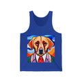 Green Dog Unisex Jersey Tank