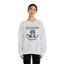 Hold On I'm Overstimulated Unisex Heavy Blend™ Crewneck Sweatshirt