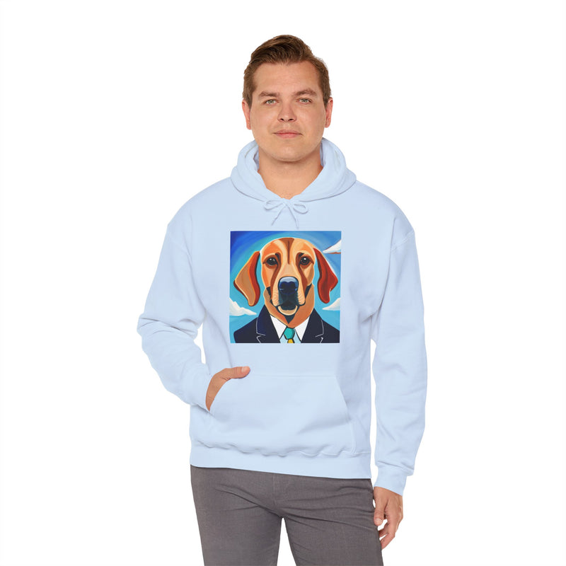 Blue Dog Unisex Heavy Blend™ Hooded Sweatshirt