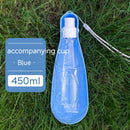 Pet Water Cup Outdoor Portable Folding Dog Water Bottle 550ml