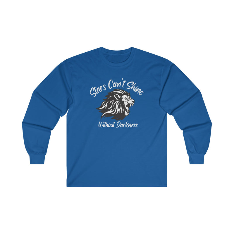 Stars Can't Shine Without Darkness Unisex Ultra Cotton Long Sleeve Tee