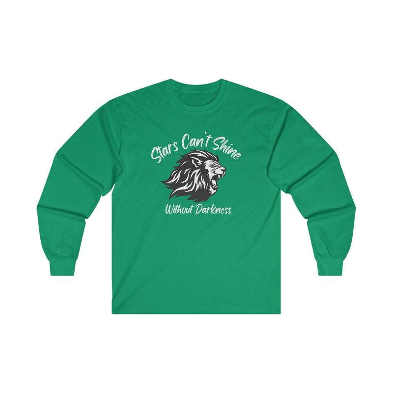 Stars Can't Shine Without Darkness Unisex Ultra Cotton Long Sleeve Tee