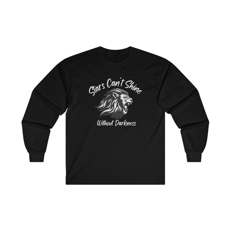Stars Can't Shine Without Darkness Unisex Ultra Cotton Long Sleeve Tee