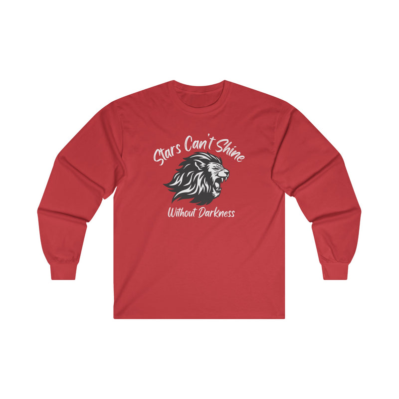 Stars Can't Shine Without Darkness Unisex Ultra Cotton Long Sleeve Tee