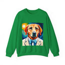 White Dog Unisex Heavy Blend™ Crewneck Sweatshirt