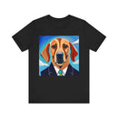 Blue Dog Unisex Jersey Short Sleeve Tee