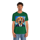 Blue Dog Unisex Jersey Short Sleeve Tee